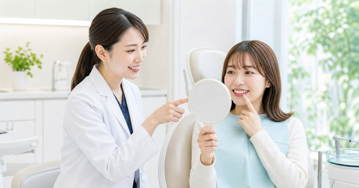 前歯の黄ばみの原因は?むし歯・着色・加齢による違いと見分け方